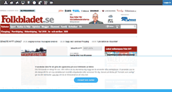 Desktop Screenshot of mobil.folkbladet.se