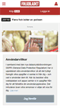 Mobile Screenshot of folkbladet.nu